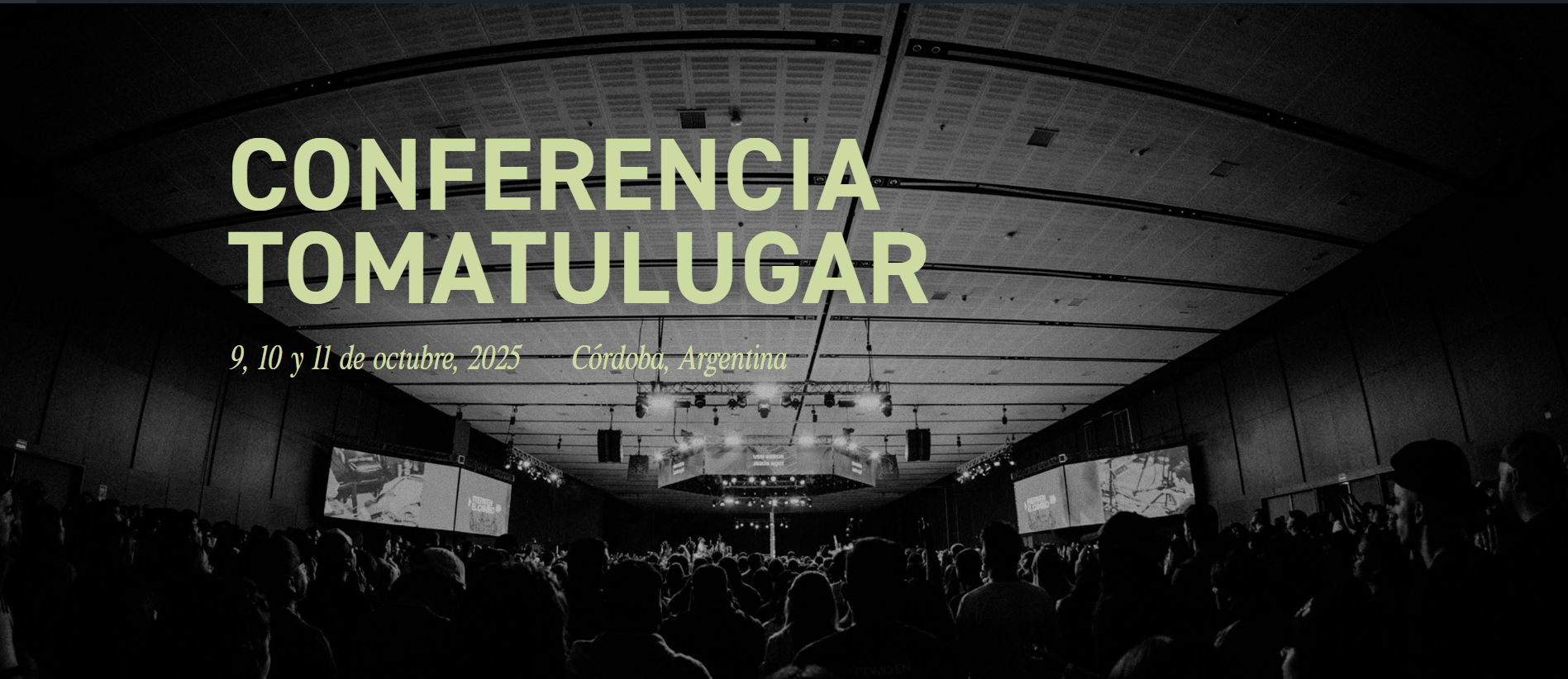 CONFERENCIA TOMATULUGAR 2025 banner
